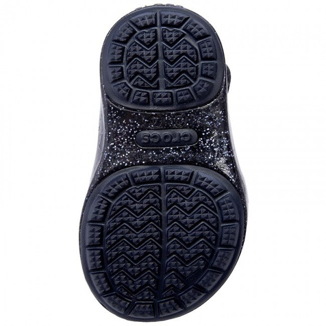 Crocs sandalo bambina Isabel Novelty Sandal relaxed fit 204529 410 nero