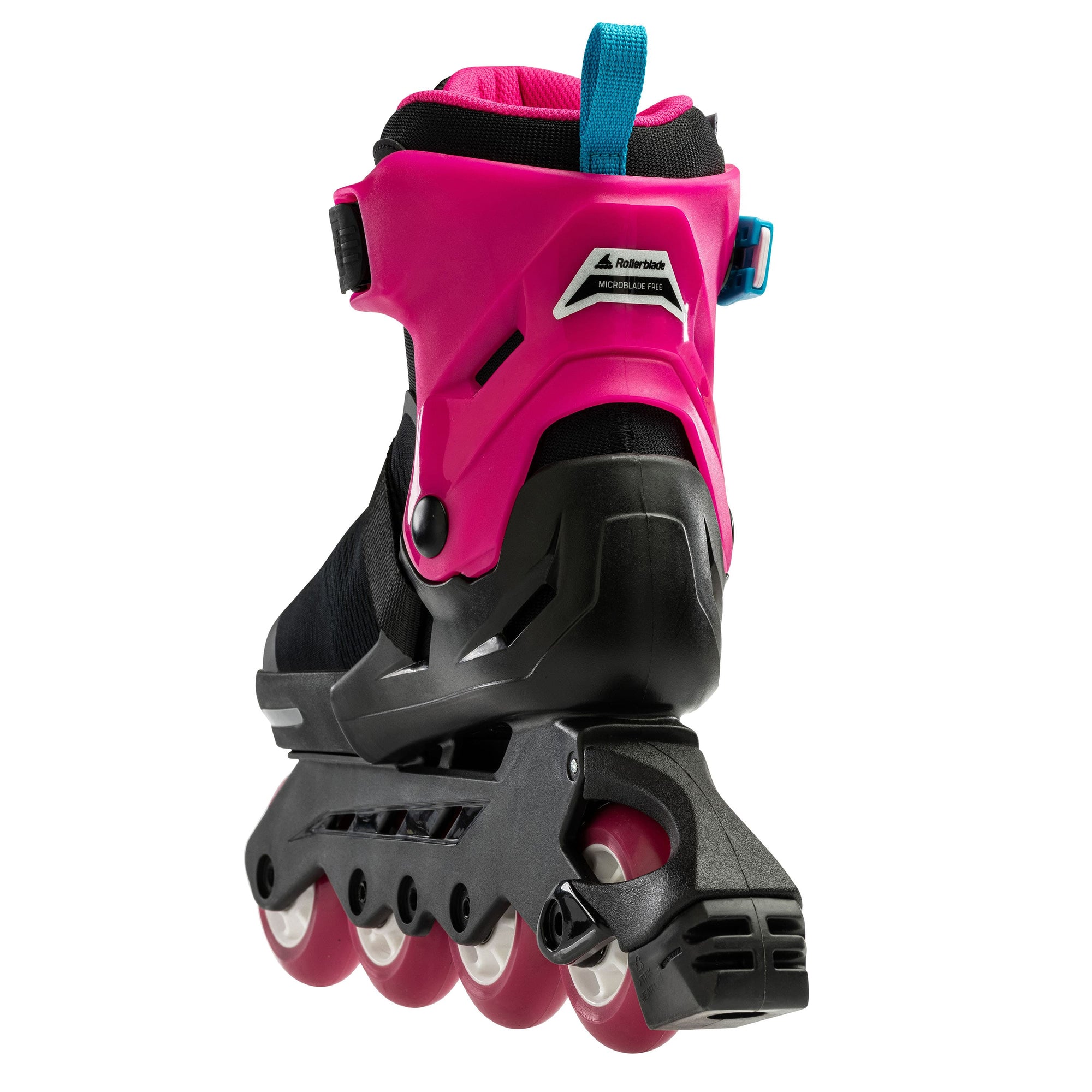 Rollerblade pattino in linea da ragazza Microblade Free 072218007Y9 nero-rosa