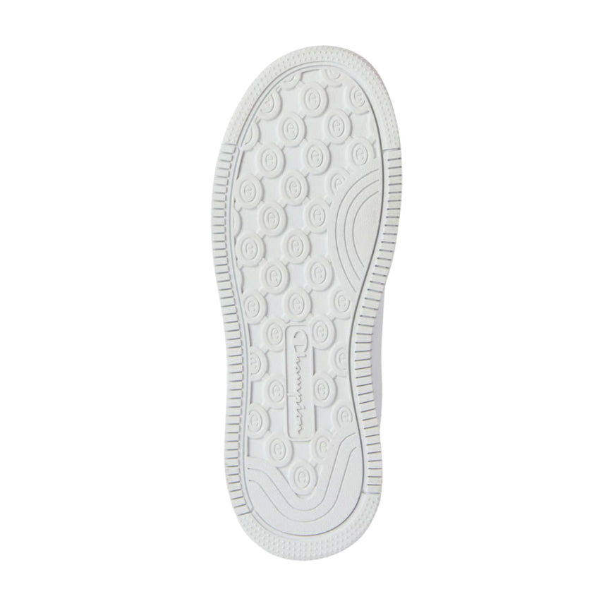 Champion scarpa RD18 platform glitter Ragazza Low Cut S32872 WW003 bianco - Sneakers platform glitter bianche con lacci