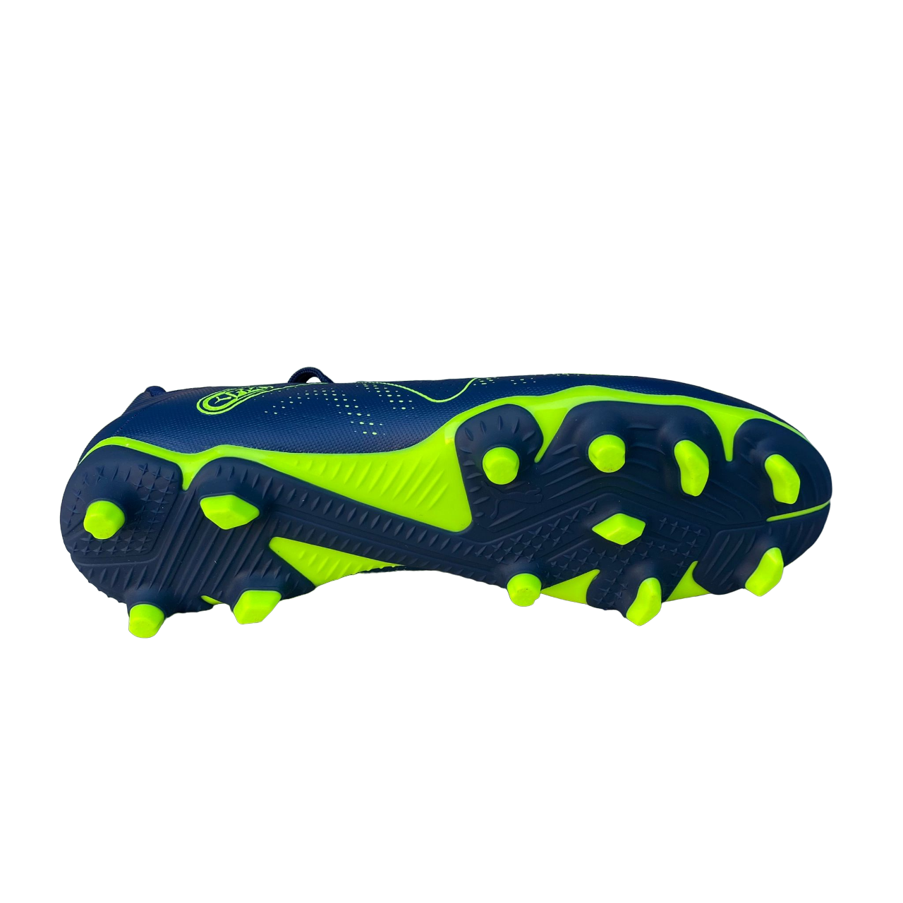 Puma scarpa da calcio da ragazzo Future Play FG/AG 107388 03 blu persia-verde