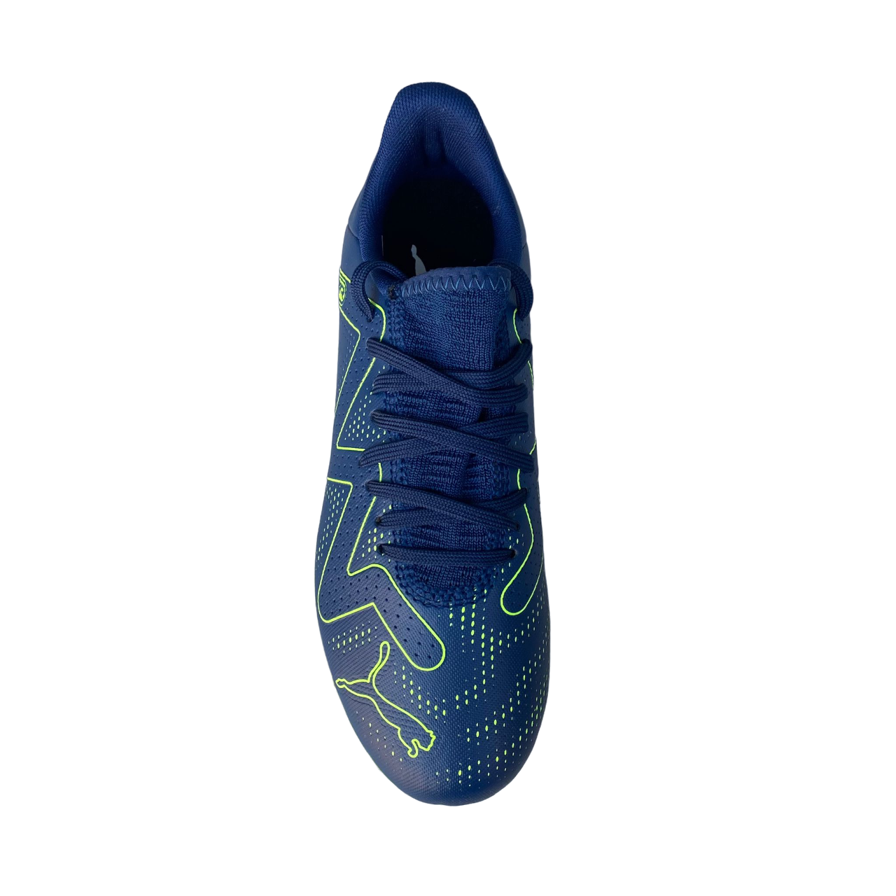 Puma scarpa da calcio da ragazzo Future Play FG/AG 107388 03 blu persia-verde