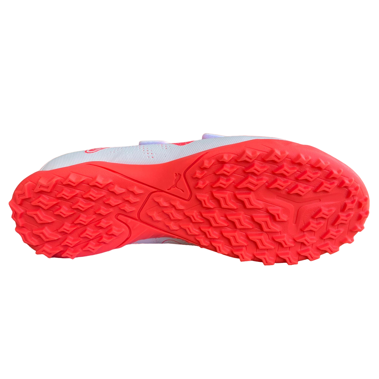 Puma scarpa da calcetto da ragazzo con strappo Future Play TT V 107394-01 bianco-orchidea