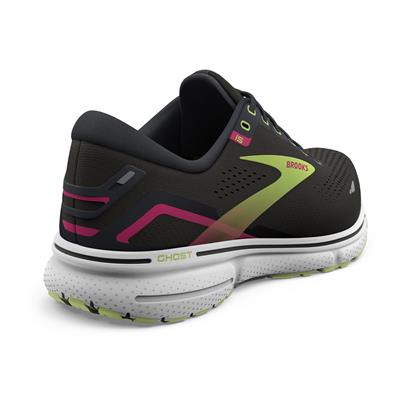 Brooks scarpa da corsa da donna Ghost 15 1203801B083 nero-ebano-verde