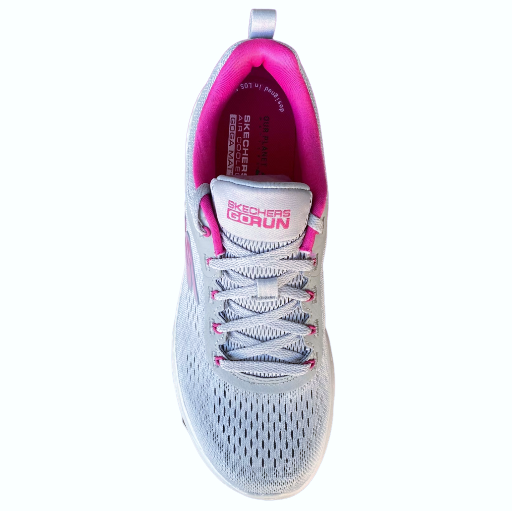 Skechers scarpa da corsa da donna Go Run Lite 129423/GYPK grigio-rosa