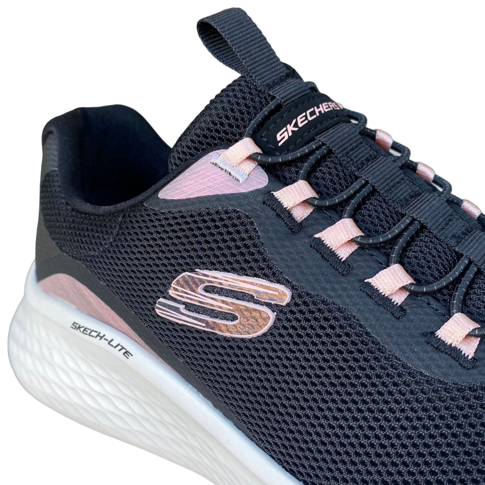 Skechers Scarpa sportiva da donna Skech Lite Pro Glimmer Me 150041 BKPK nero rosa