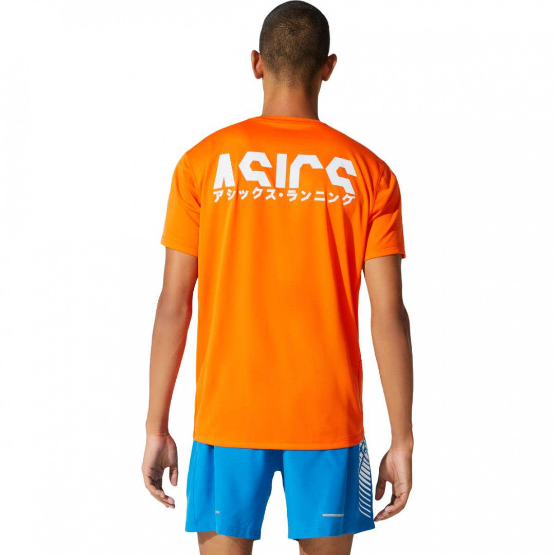 Asics maglietta manica corta per la corsa Top Katakana SS 2011A813 800 arancio