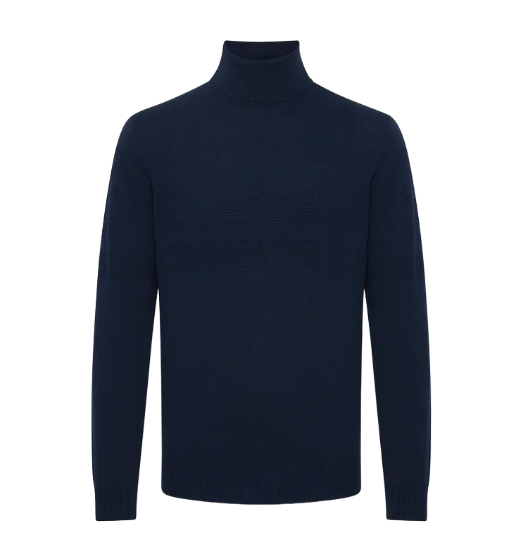 Blend Maglia dolcevita da uomo Pullower 20715853 194024 blu