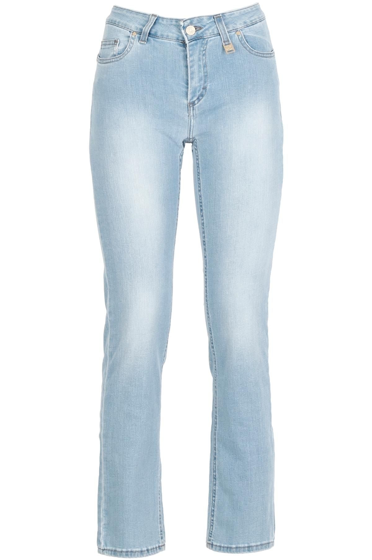 CafèNoir Pantalone Denim Slim da donna C7JJ3060 B030 light sky