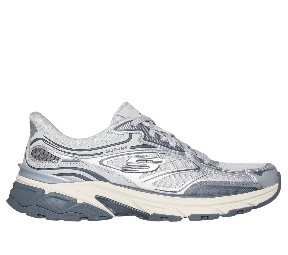 Skechers Slip-ins: Sneakers Donna Stamina Sport 150710/SIL Argento