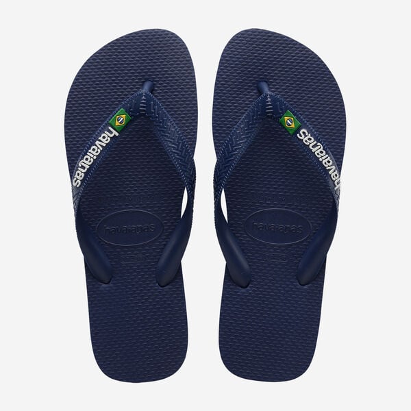 Havaianas ciabatta infradito unisex da adulto H. Brasil Logo FC 4.110.850 0555 blu