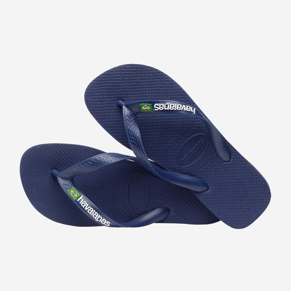 Havaianas ciabatta infradito unisex da adulto H. Brasil Logo FC 4.110.850 0555 blu