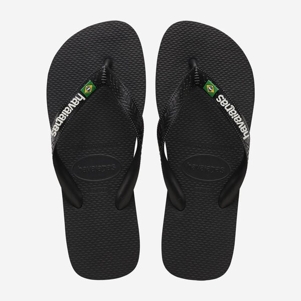 Havaianas ciabatta infradito unisex da adulto H. Brasil Logo FC 4.110.850 1069 black