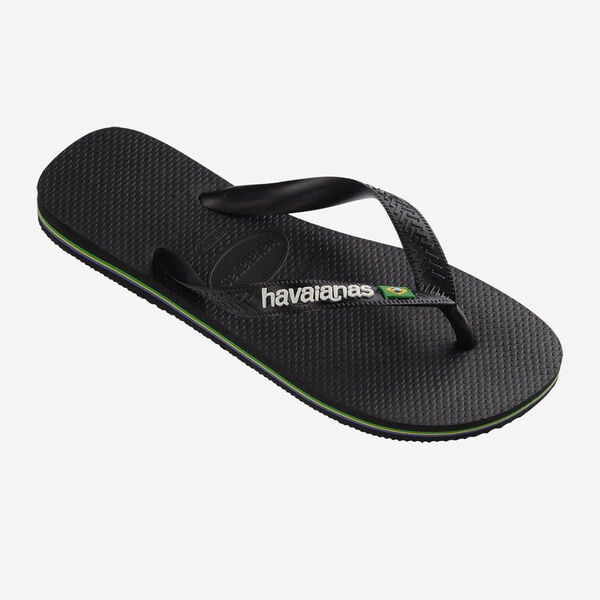 Havaianas ciabatta infradito unisex da adulto H. Brasil Logo FC 4.110.850 1069 black
