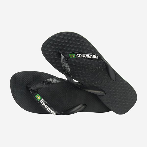 Havaianas ciabatta infradito unisex da adulto H. Brasil Logo FC 4.110.850 1069 black