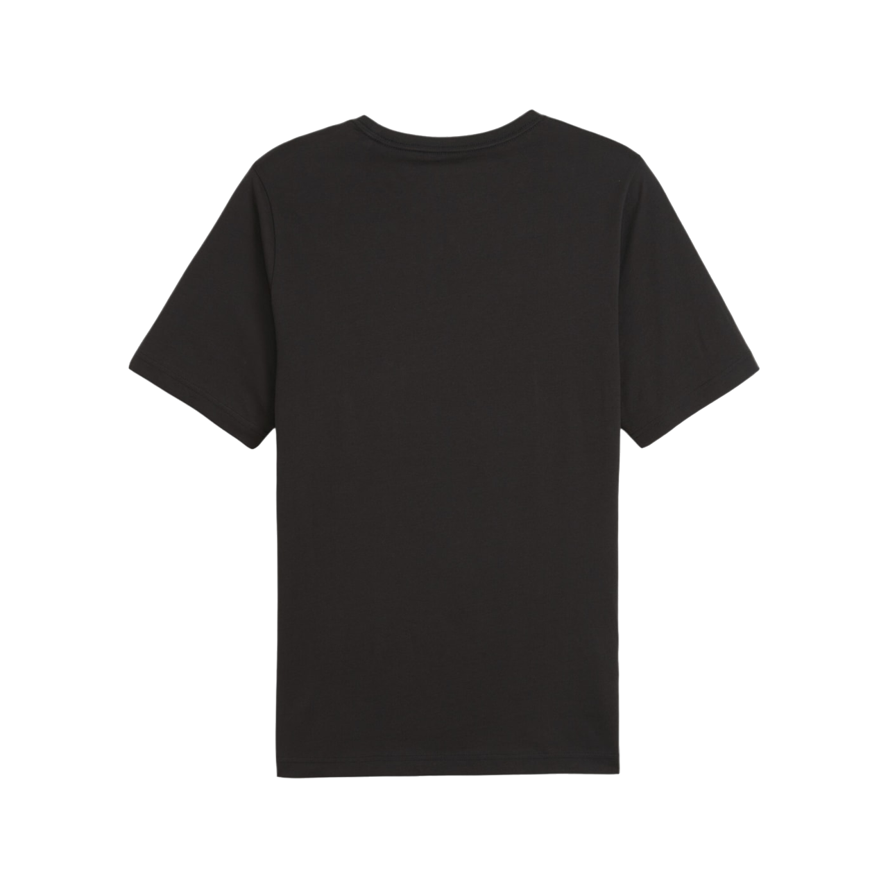 Puma maglietta manica corta da uomo ESS+ 2 stampa Logo grande 586759-59 nero-limone
