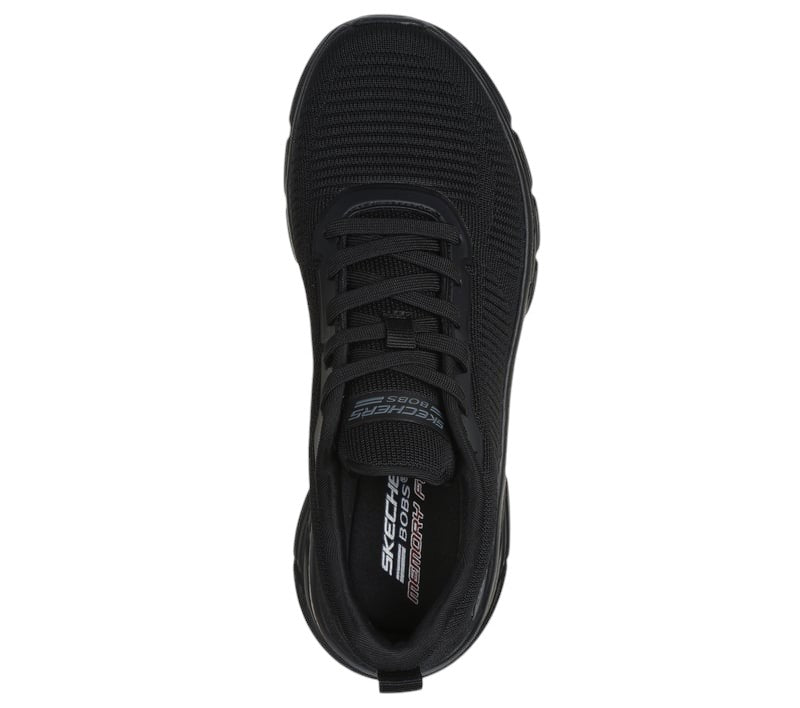 Skechers scarpa da sneakers da donna BOBS Sport B Flex Hi Flying HI 117385/BBK nero