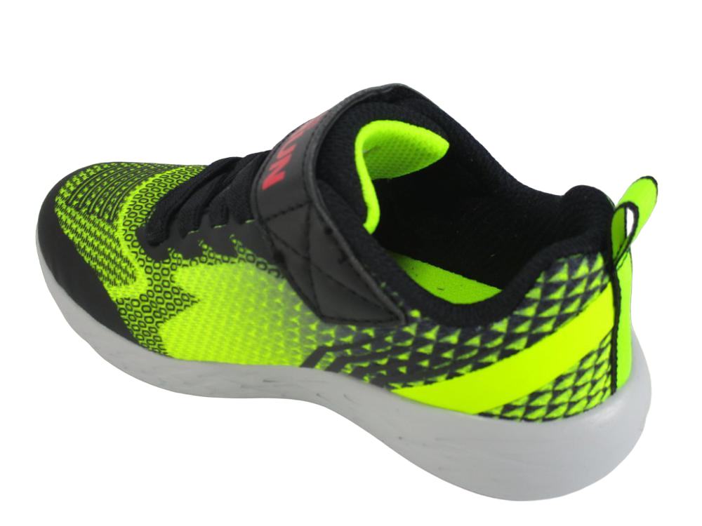 Skechers scarpa da corsa da bambino Go Run 600 Baxtux 97858LYLBK giallo nero