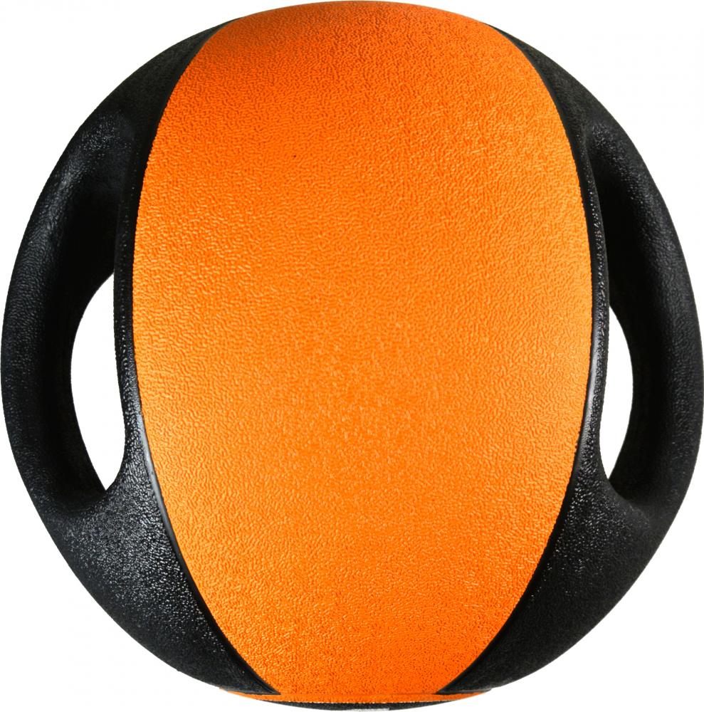 Pure 2Improve Palla Medica con maniglie da 4 Kg Dual Grip P2I201990 265870 arancio nero