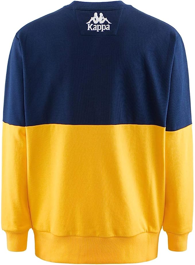 Kappa felpa da ragazzo Authentic Sand Clinic 304S4N0 905 cobalt yellow