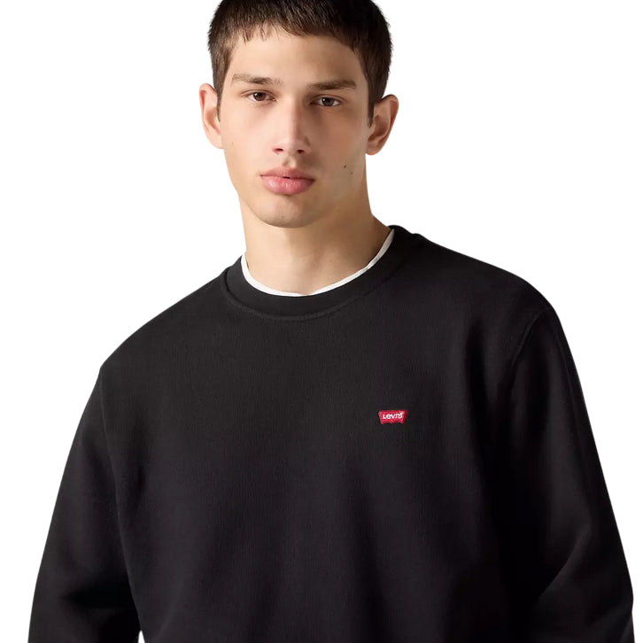Levi's Felpa Girocollo da uomo Housemark Original 359090003 nero