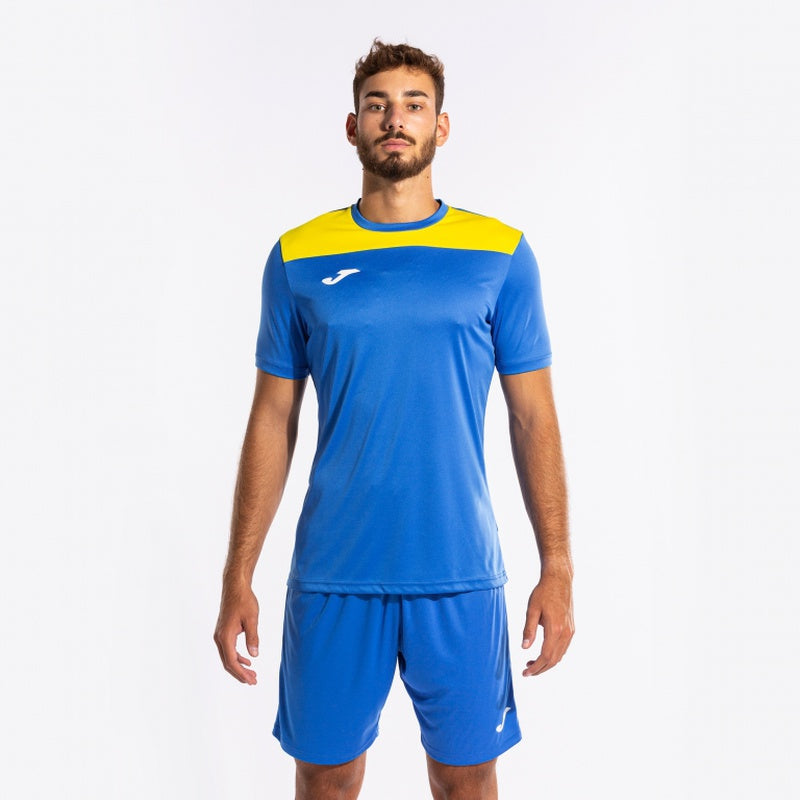 Joma Divisa da calcio e calcetto Phoenix II 103124.709 azzurro-giallo