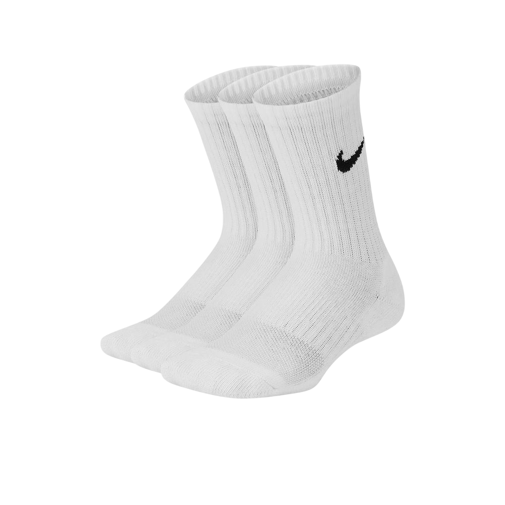 Nike confezione da 3 paia di calze alla caviglia UN0013-001 bianco