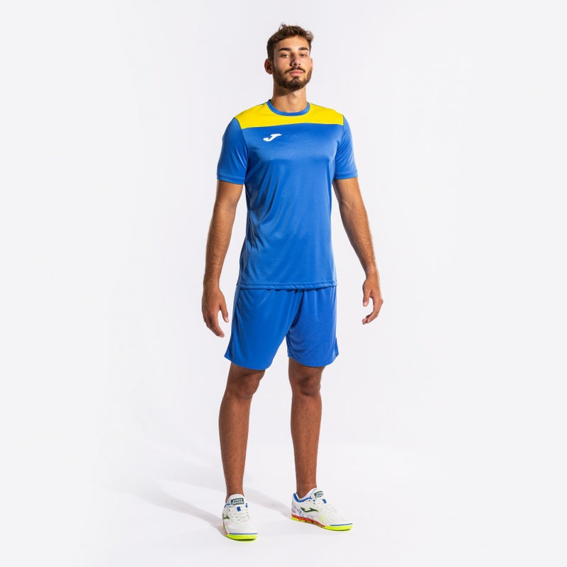 Joma Divisa da calcio e calcetto Phoenix II 103124.709 azzurro-giallo