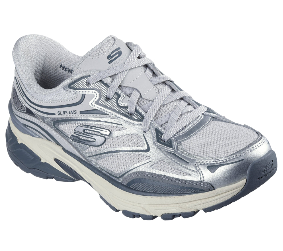 Skechers Slip-ins: Sneakers Donna Stamina Sport 150710/SIL Argento