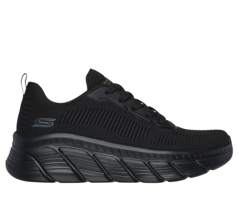 Skechers scarpa da sneakers da donna BOBS Sport B Flex Hi Flying HI 117385/BBK nero