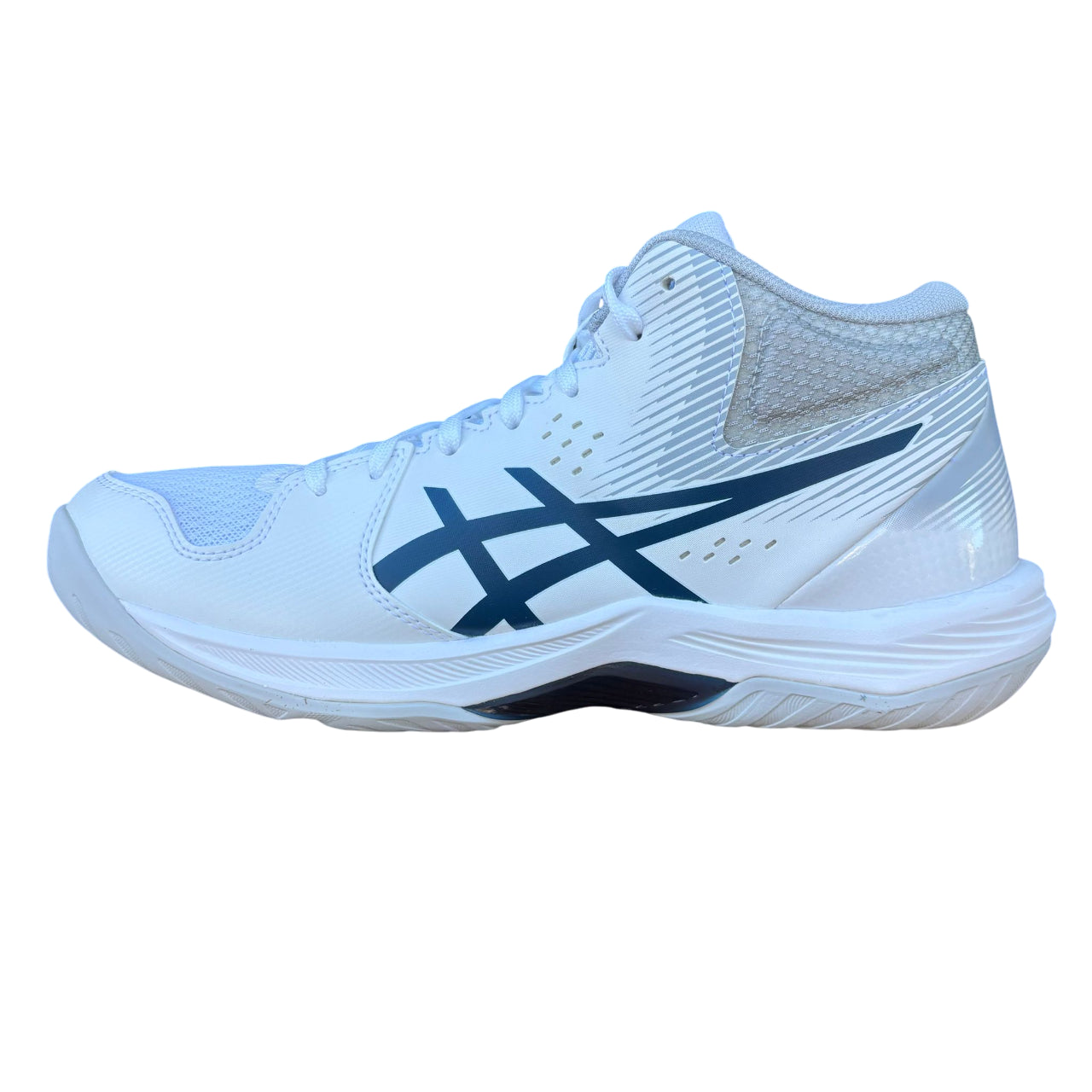 ASICS Beyond FF MT 1071A095-105 White/New Leaf | Volley uomo sostegno grip FlyteFoam - lat interno