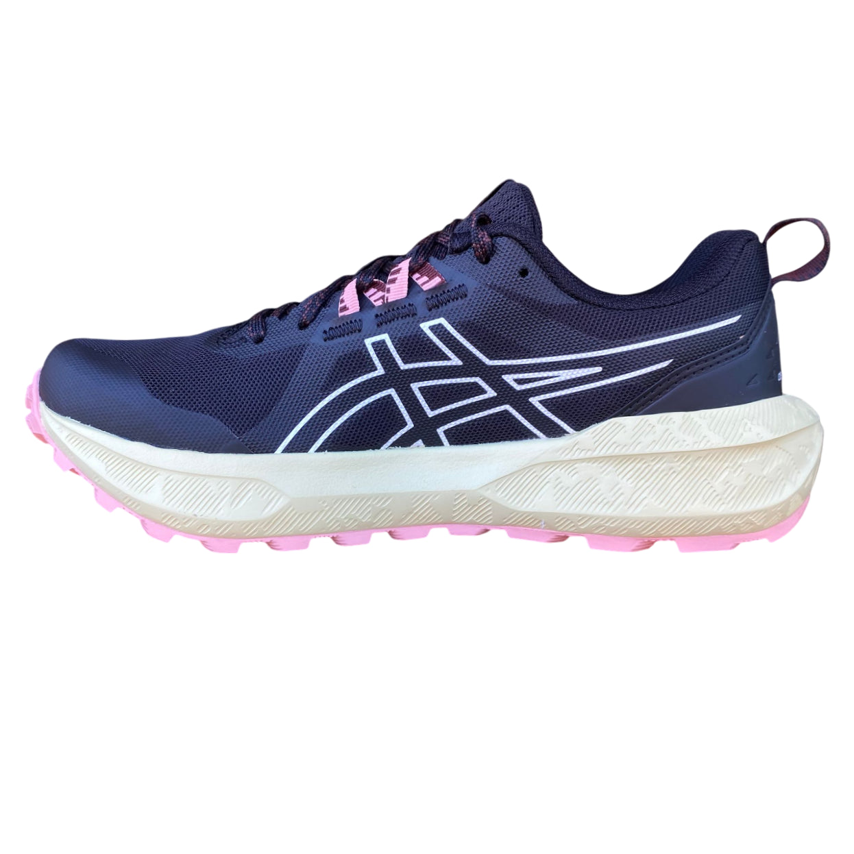 ASICS Gel-Sonoma 8 1012B771-001 Black/Pure Silver | Trail donna grip comfort impermeabile - interno lat