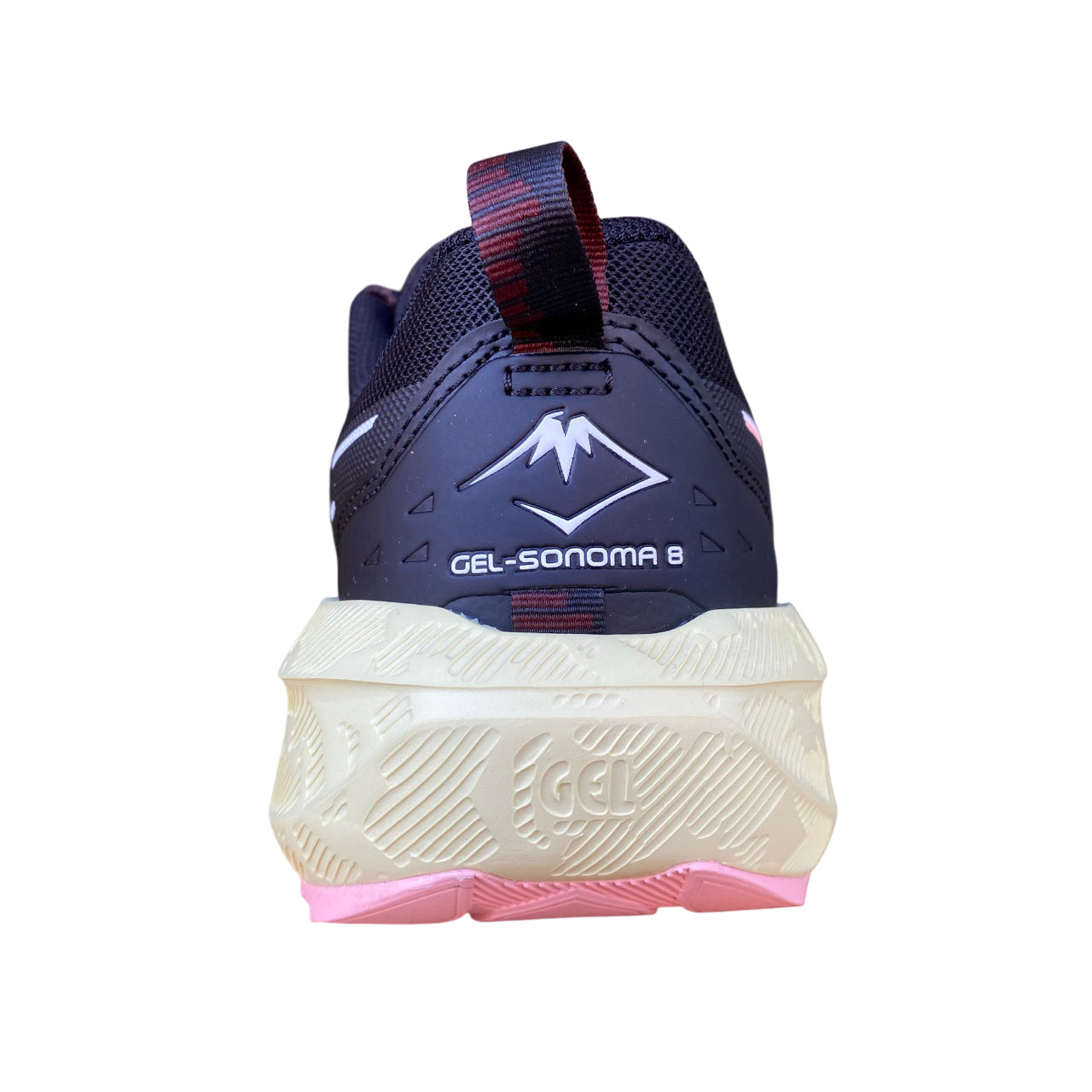 ASICS Gel-Sonoma 8 1012B771-001 Black/Pure Silver | Trail donna grip comfort impermeabile - tallone