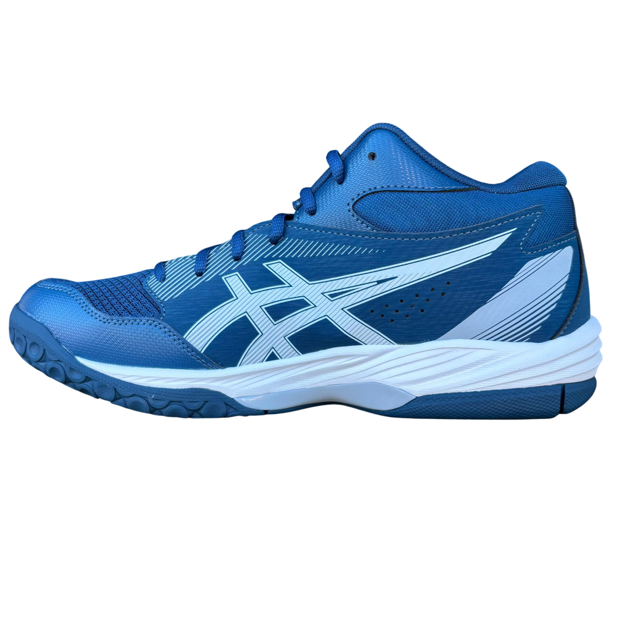 ASICS Gel-Task MT 4 1071A102-401 Mako Blue | Scarpe Indoor Pallavolo Uomo Comfort GEL - laterale interno