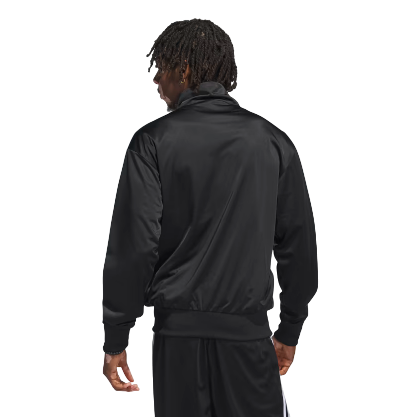 Adidas Felpa con cerniera intera da adulto Adicolor Firebird IJ7058 nero-bianco