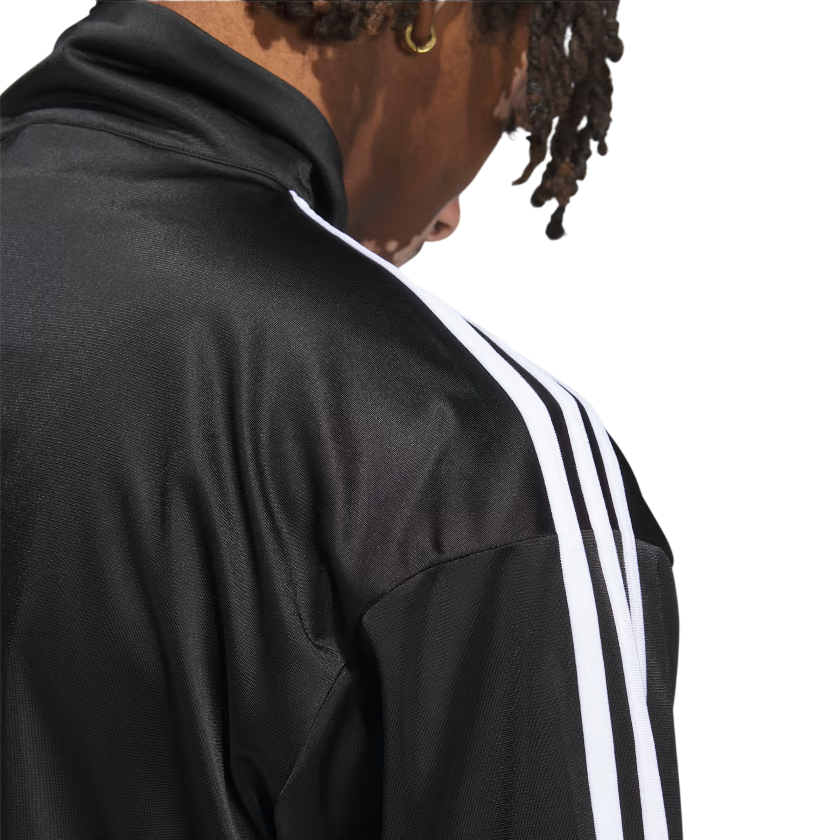 Adidas Felpa con cerniera intera da adulto Adicolor Firebird IJ7058 nero-bianco