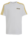 Adidas Originals maglietta manica corta per ragazzi Adibreak IN2121 bianco-giallo oro