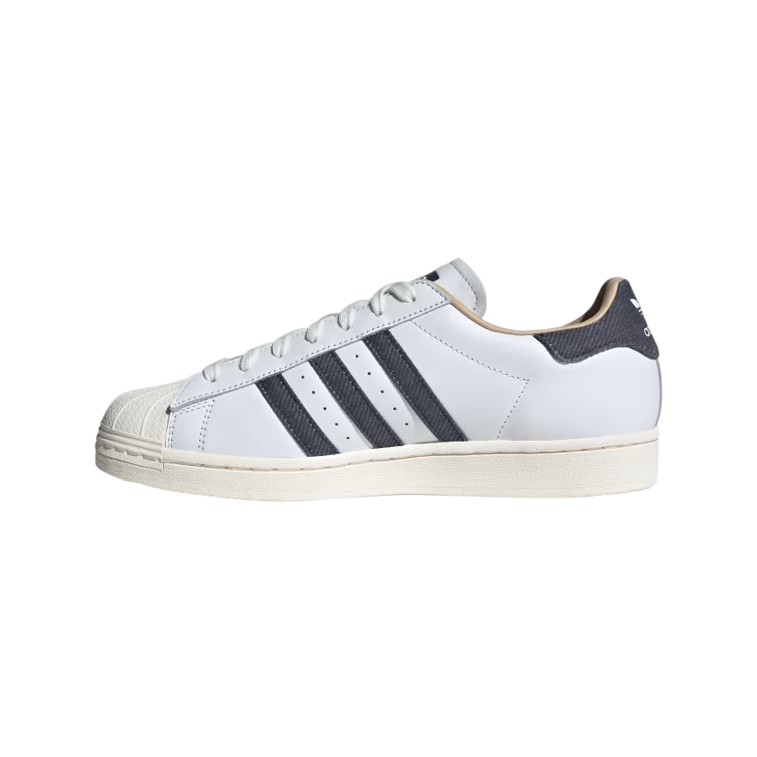 Adidas Originals scarpa sneakers da uomo Superstar ID4685 bianco blu