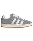 Adidas Campus 00S HQ8707 sneakers uomo grigio-bianco pelle pregiata streetwear