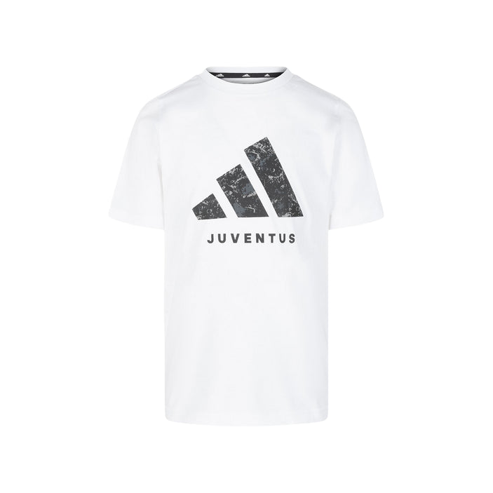 Adidas Juventus T-Shirt Bambino Graphic Bianca IT3849 - Maglia Calcio - Vista Frontale