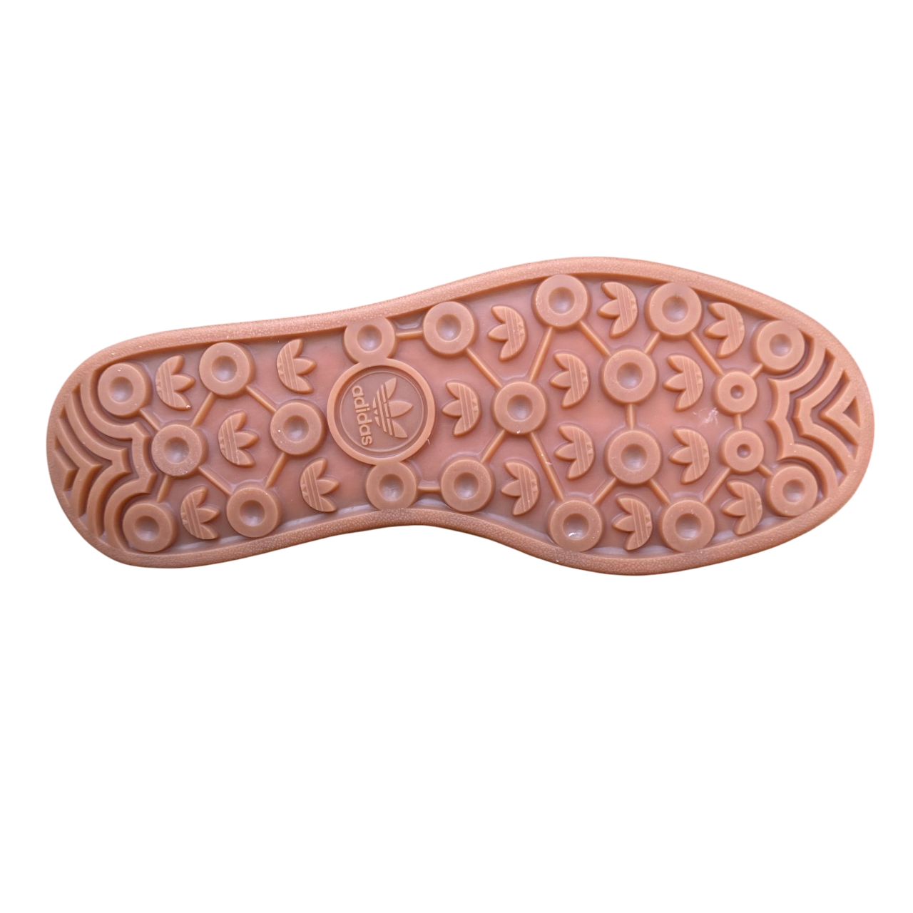 Sneakers Adidas Originals Gazelle Bold JQ7776 da donna, colorazione cielo-crema, platform rialzato, vista suola antiscivolo