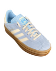 Adidas Originals scarpa sneakers da donna Gazelle Bold JQ7776 cielo-crema