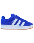 Adidas Originals scarpa sneakers da ragazzi Campus 00s HJ6333 blu semilucido-bianco-gomma