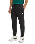 Adidas Pantaloni Uomo Essentials Feelcozy Fleece JE2815 neri - vista frontale