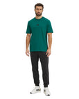 Adidas Pantaloni Uomo Essentials Feelcozy Fleece JE2815 neri - vista principale indossato