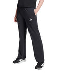 Adidas Pantaloni da ragazza JG GLAM PT JN2226 Neri - Vista Frontale