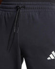 Adidas Pantaloni da ragazza JG GLAM PT JN2226 Neri - elestico in vita e logo