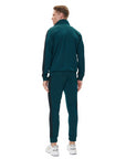 Adidas Tuta sportiva Basic 3 Strisce Tricot Track Suit JX5502 Aurora Ivy - Vista Posteriore
