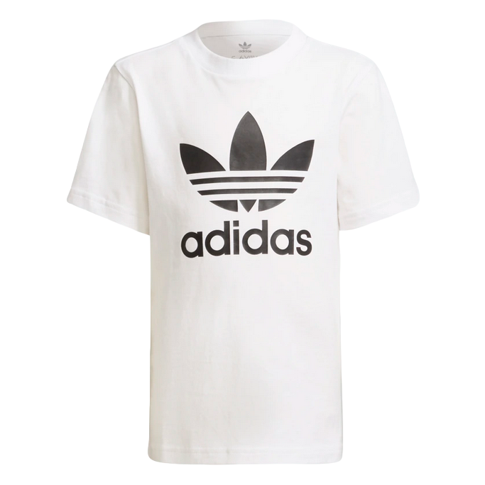 Adidas completo da ragazzo t shirt e pantaloncino H25274 bianco nero Sportiamo