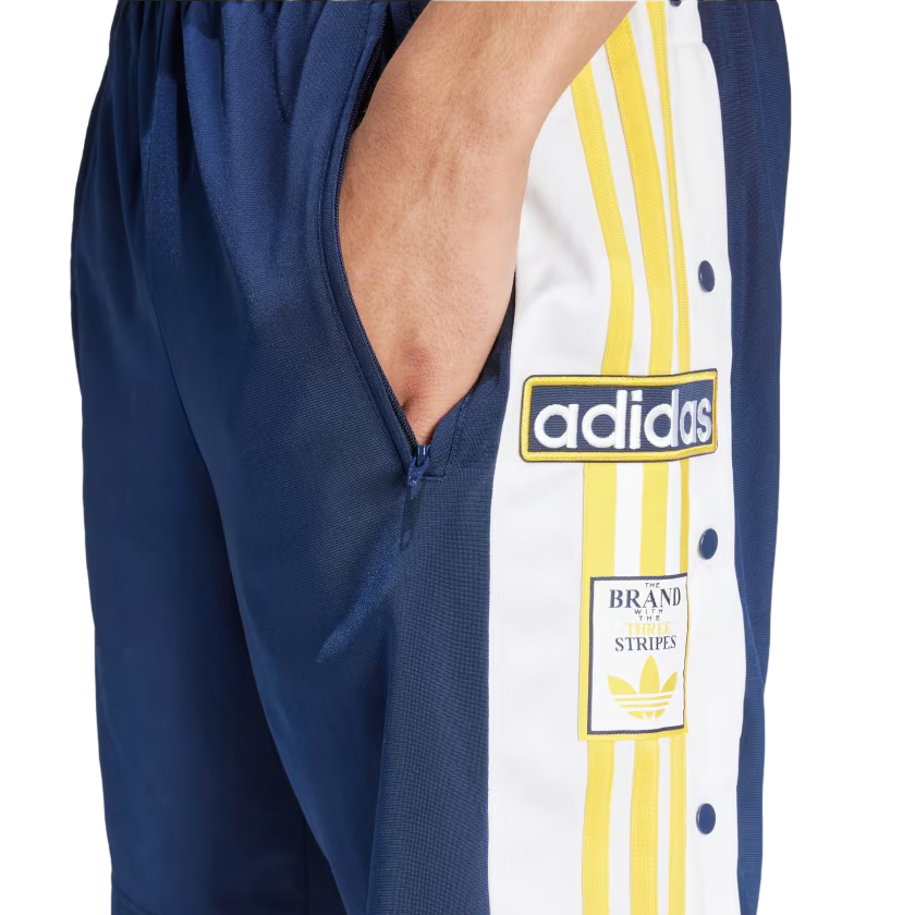 Adidas pantaloncino sportivo da uomo Adibreak IU2372 indigo bianco gia Sportiamo