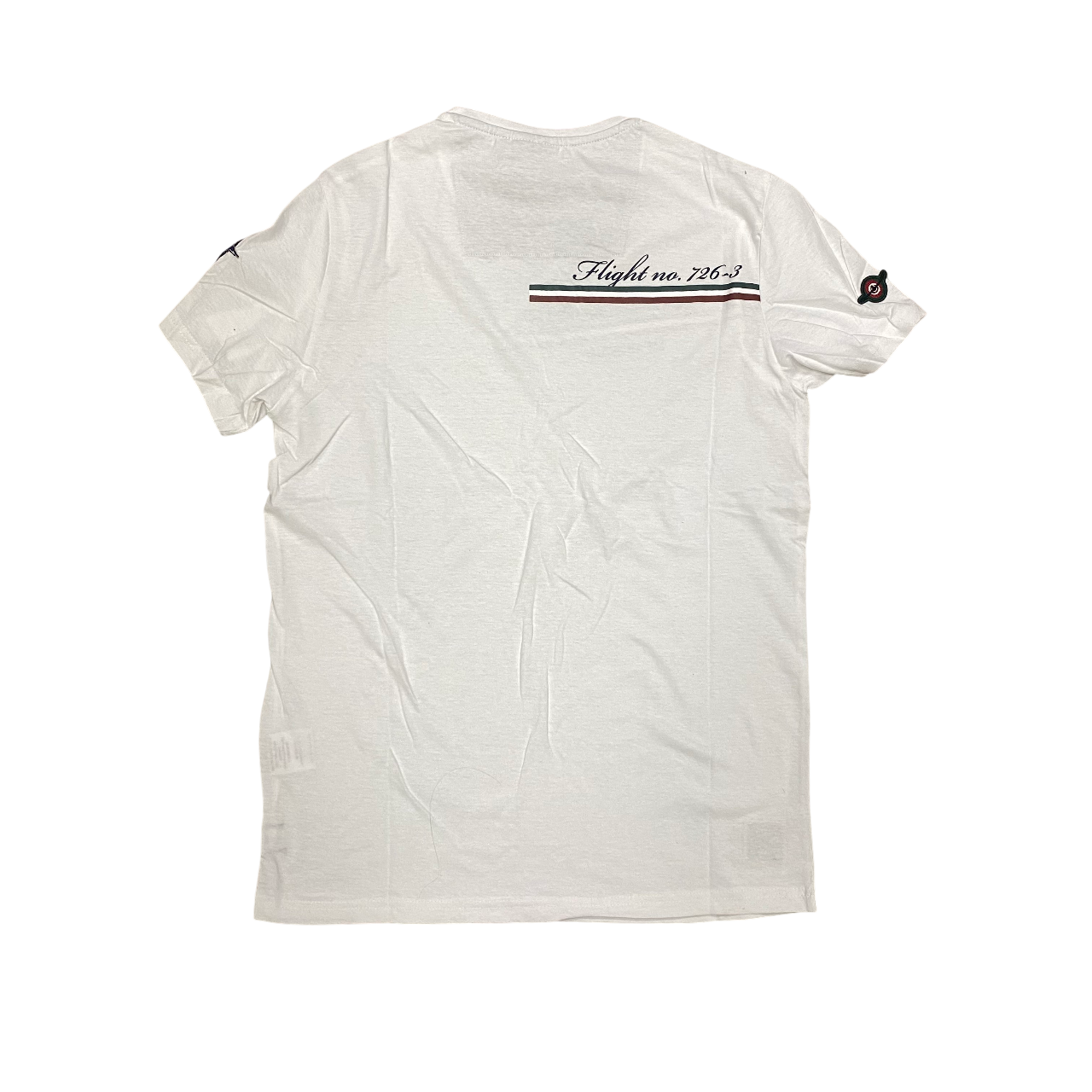 Aeronautica Italiana maglietta manica corta da uomo 010390U bianco